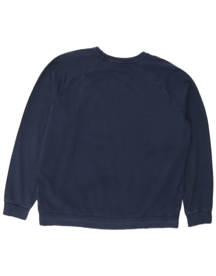 Under Armour Sweatshirt Jumper XL Bleu Marine Coton Homme