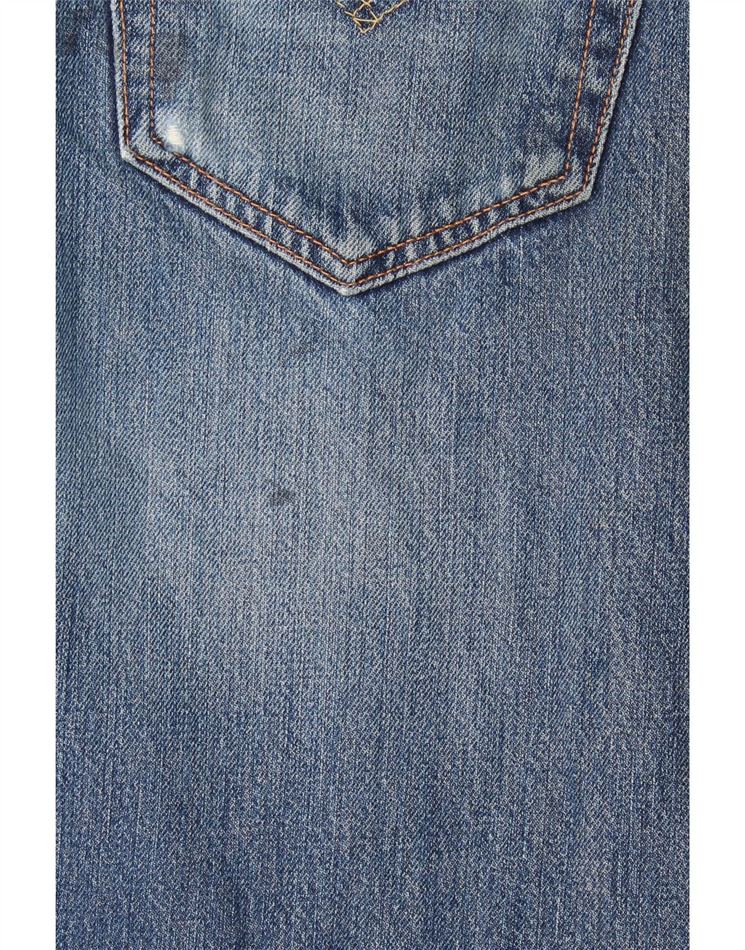 Levi's Herre 501 lige jeans W36 L30 blå bomuld