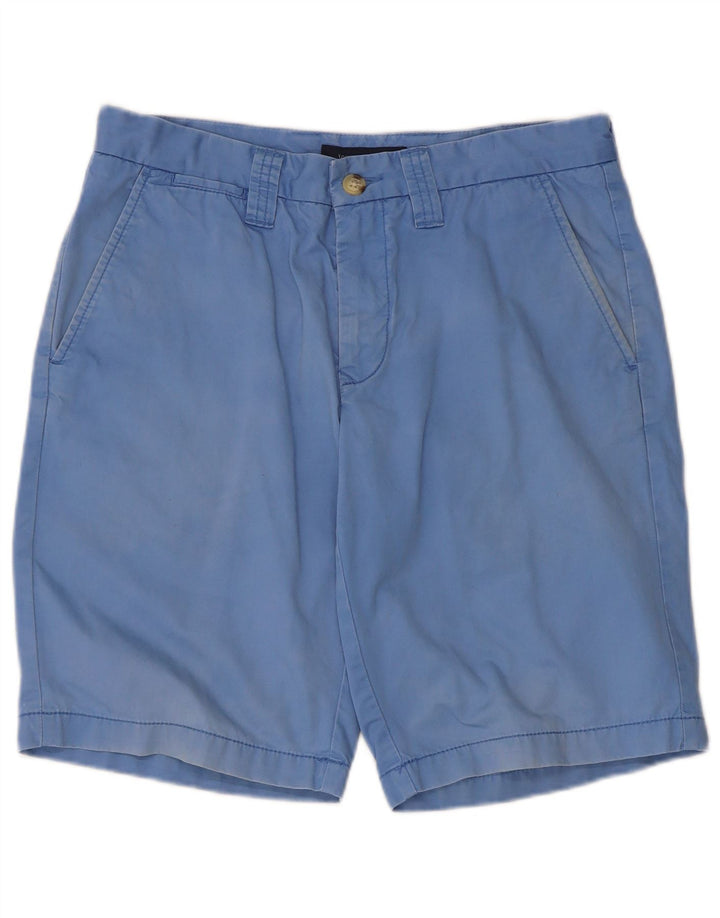 Tommy Hilfiger Mens Chino Shorts W31 Medium Blue Cotton