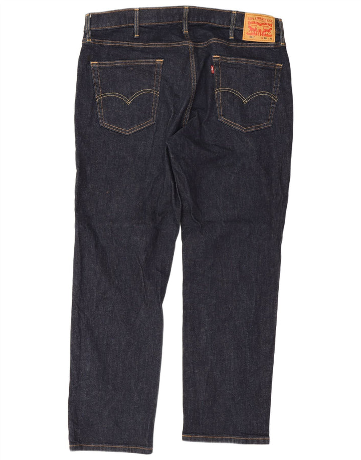 Levi's Uomo 541 Jeans dritti W38 L32 Cotone blu navy