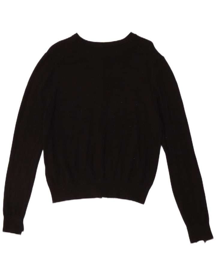 Maglione cardigan da donna Zara UK 12 medio nero