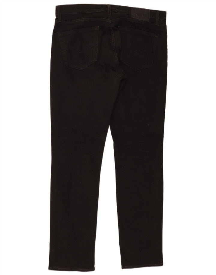 Levi's Mens 511 Slim Jeans W34 L32 Μαύρο βαμβακερό