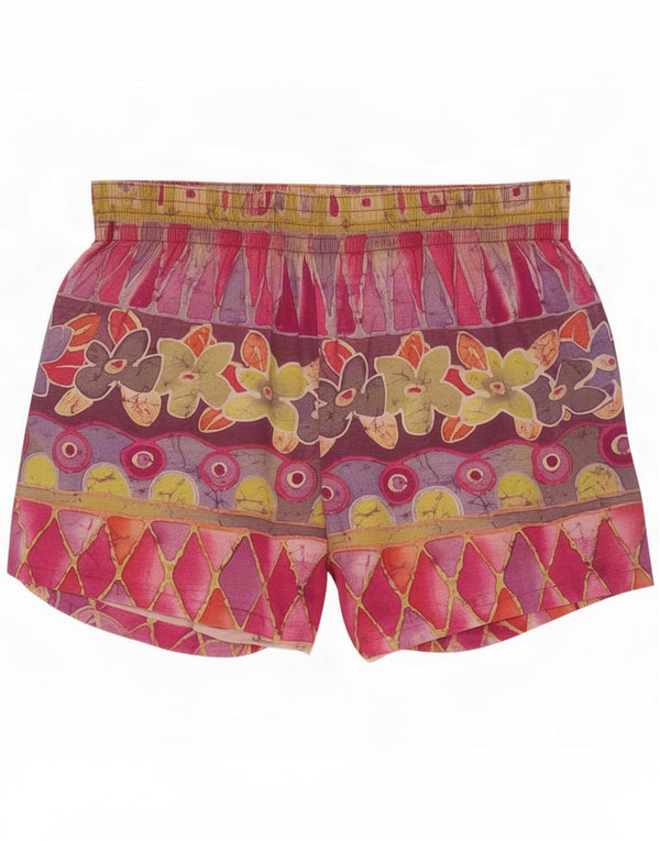 Byblos Damen Shorts IT 50 XL Mehrfarbiger Blumenstrand