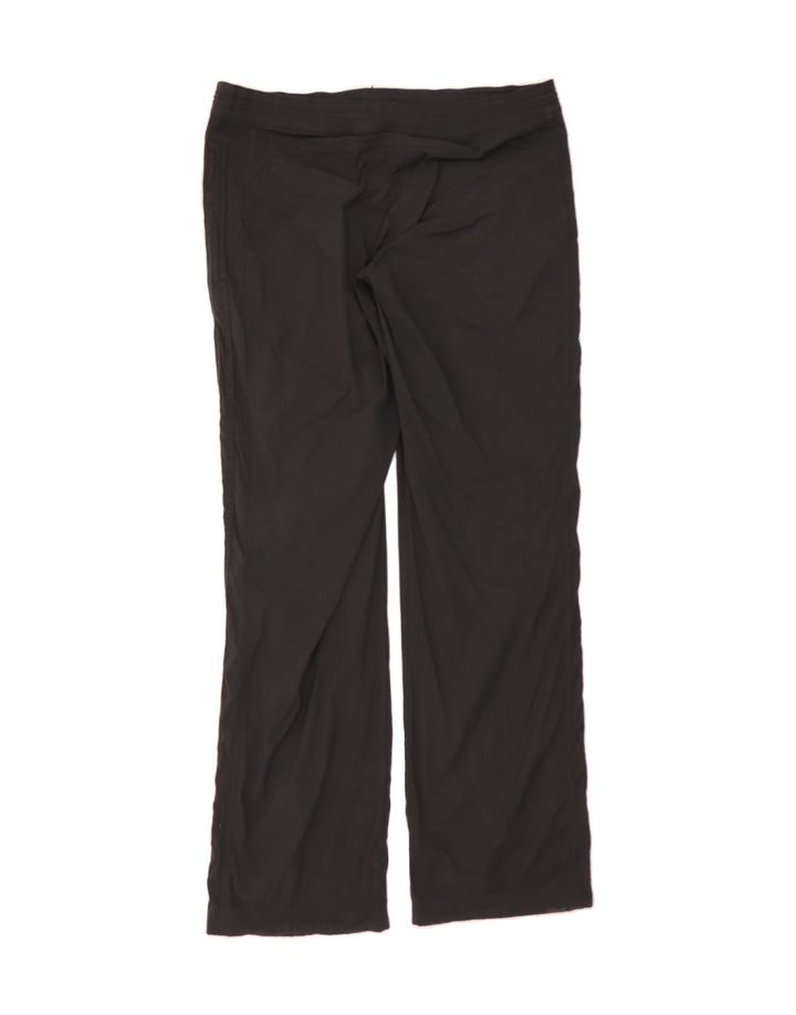 ADIDAS Womens Tracksuit Trousers UK 12 Medium Black Nylon Vintage Adidas and Second-Hand Adidas from Messina Hembry 