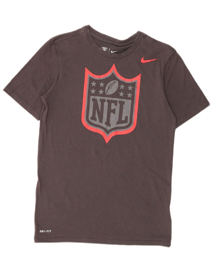 Nike Mens Dri Fit Graphic T-Shirt Top Small Black Cotton