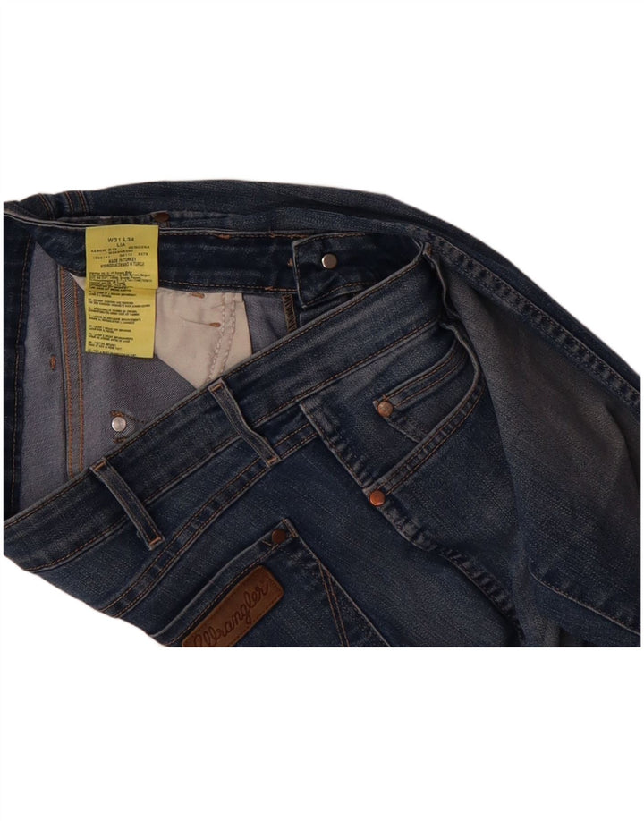 WRANGLER Mens Lia Slim Jeans W31 L30 Blue Cotton
