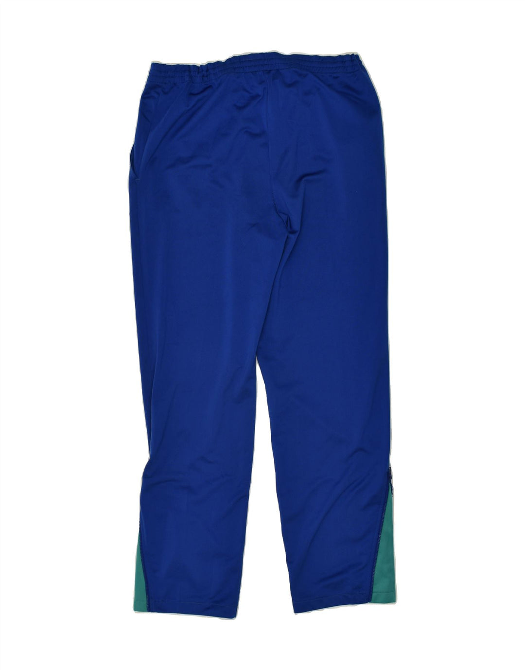 FILA Mens Tracksuit Trousers IT 46 Small Blue Colourblock Polyester | Vintage Fila | Thrift | Second-Hand Fila | Used Clothing | Messina Hembry 