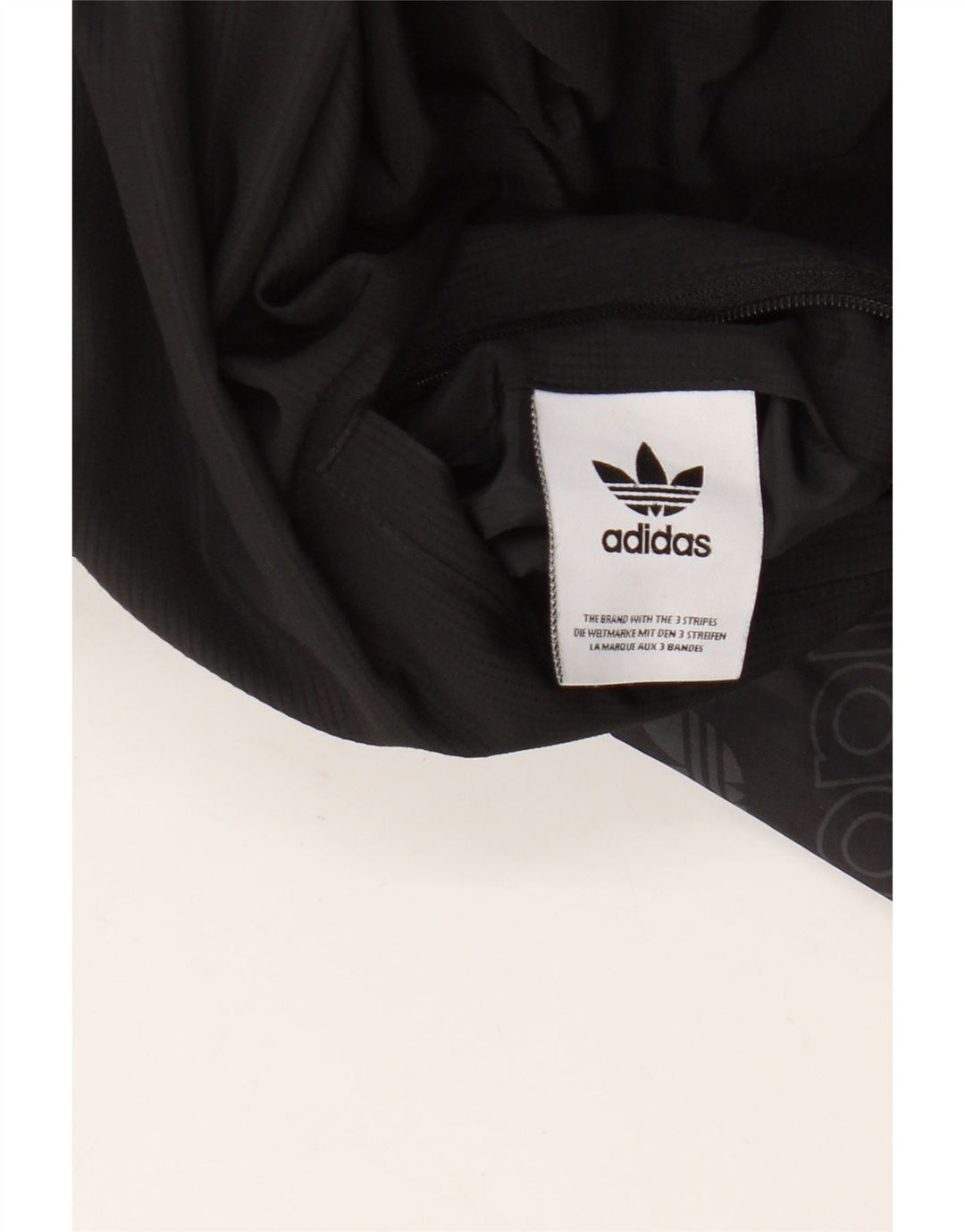 ADIDAS Mens Hooded Reversible Tracksuit Top Jacket Medium Black Vintage Adidas and Second-Hand Adidas from Messina Hembry 