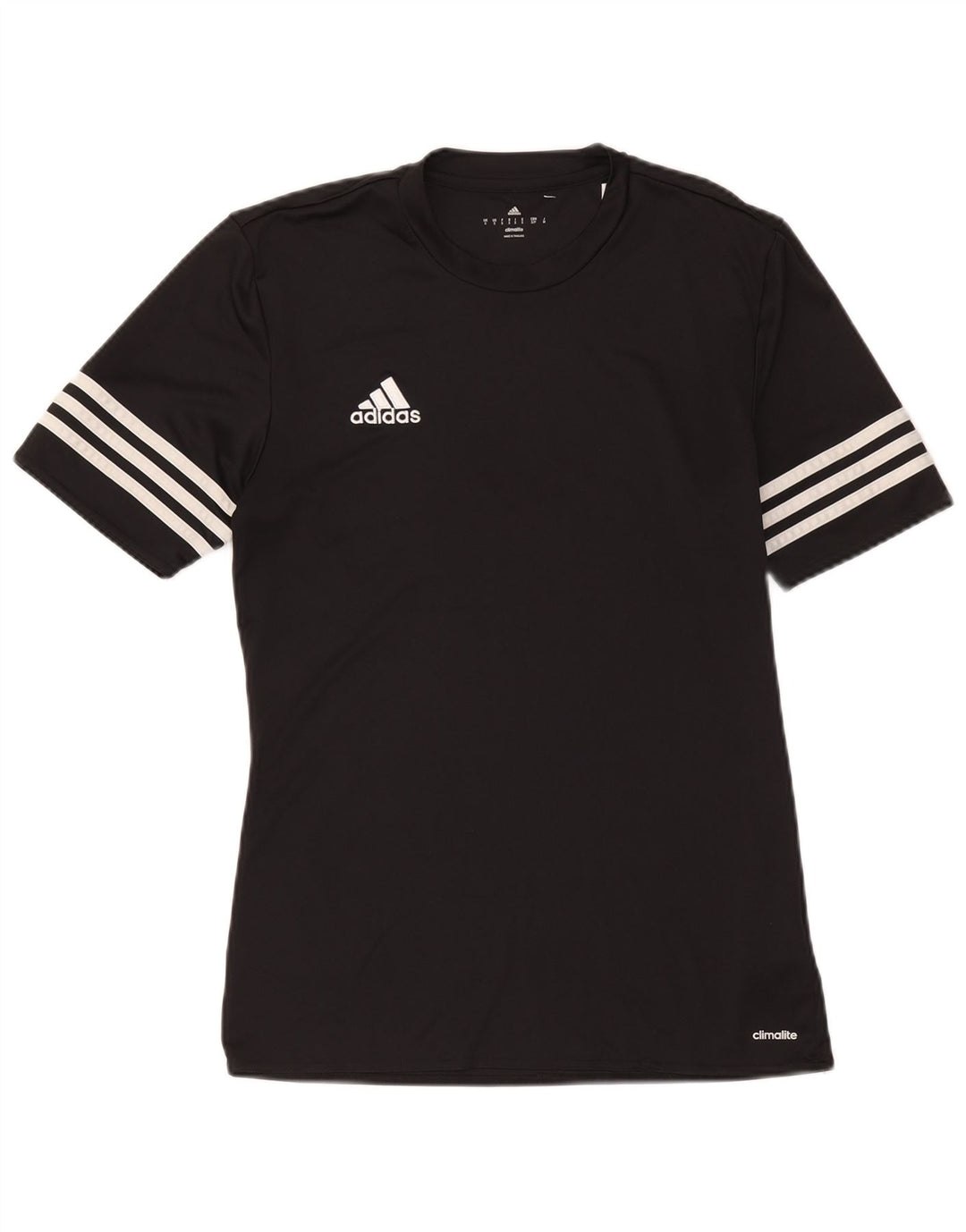 Adidas Herren Climalite T-Shirt Top Small Schwarz Polyester