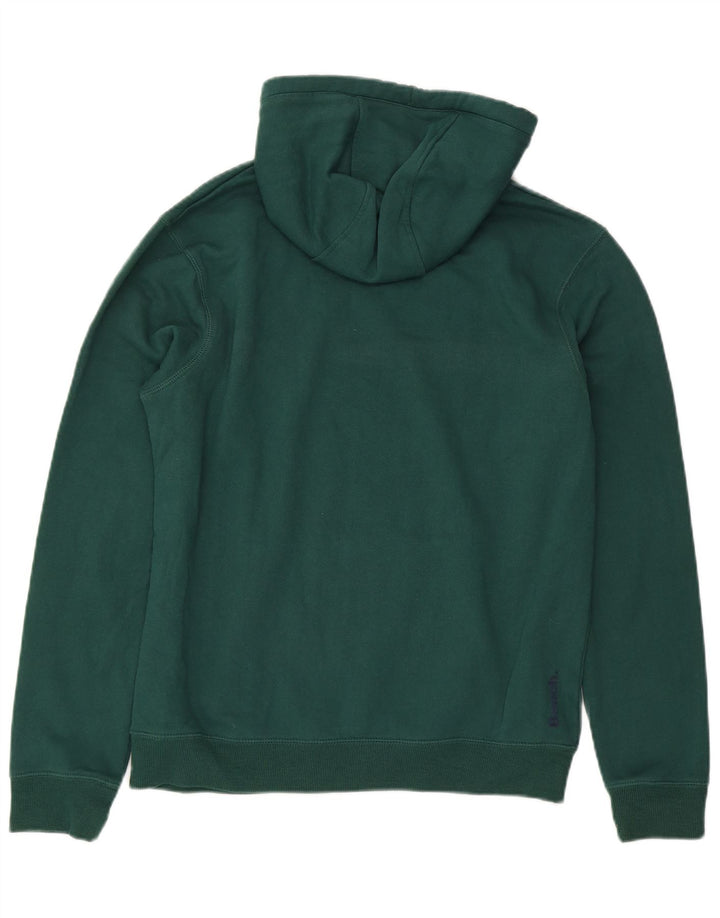 BENCH Masculino com capuz gráfico Jumper EU 52 grande algodão verde