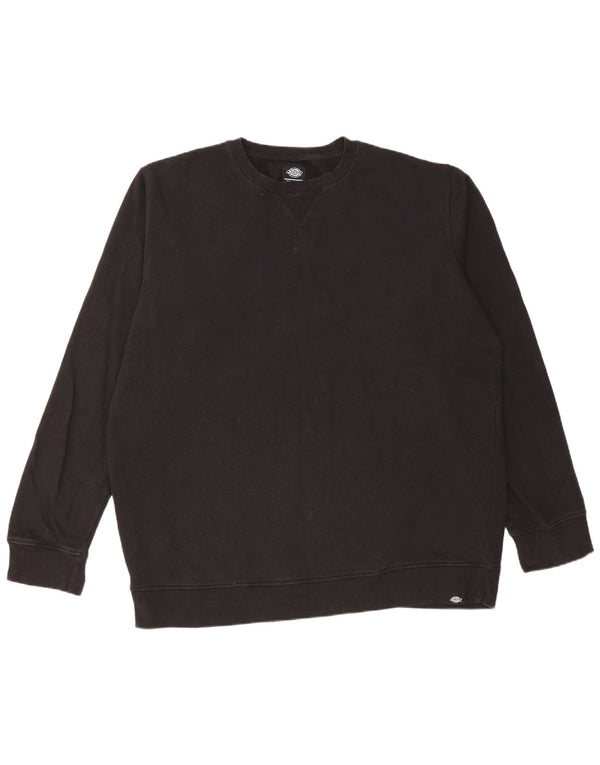 Dickies Sweat-shirt pour homme en coton noir 2XL