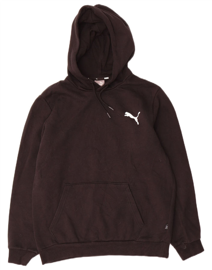 Puma Herre hættetrøje Jumper Medium Sort Bomuld