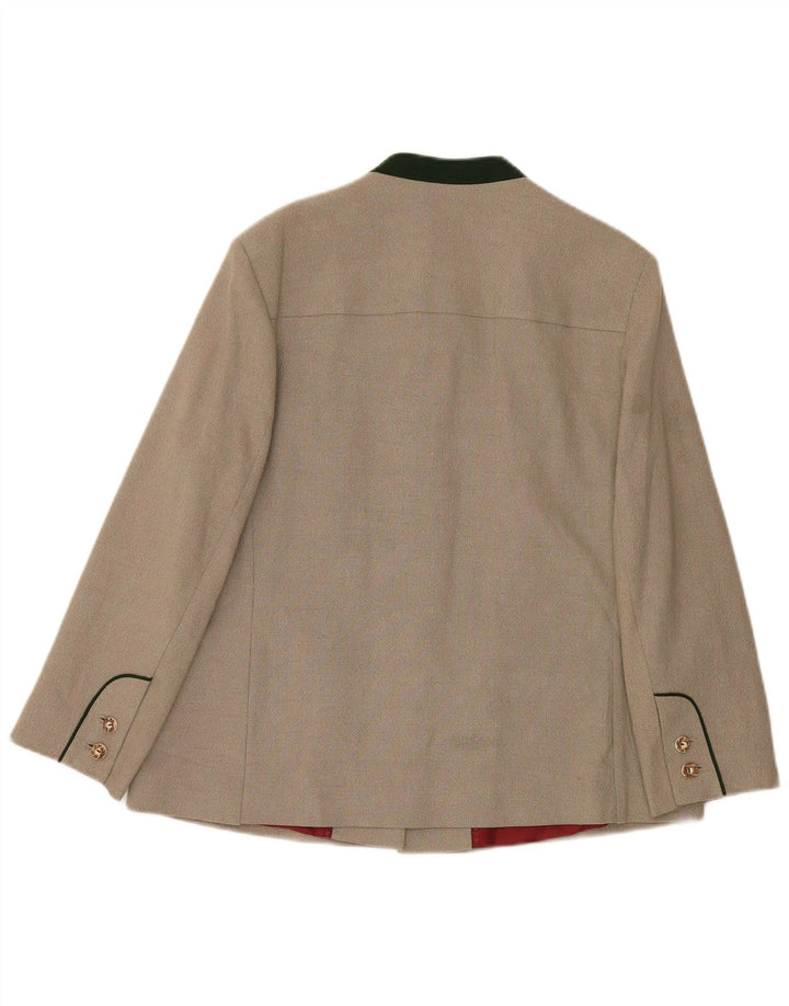 Blazer pentru femei Gossl, cu 5 nasturi, EU 44 XL, bumbac cu pete gri