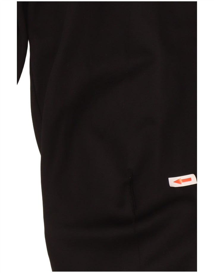 Nike Mens Dri Fit Tracksuit Trousers Medium Black Colourblock Polyester