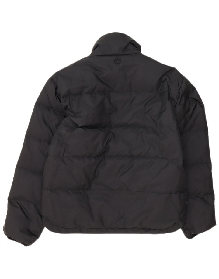 Dwustronna wyściełana kurtka męska Timberland UK 36 Small Black Nylon