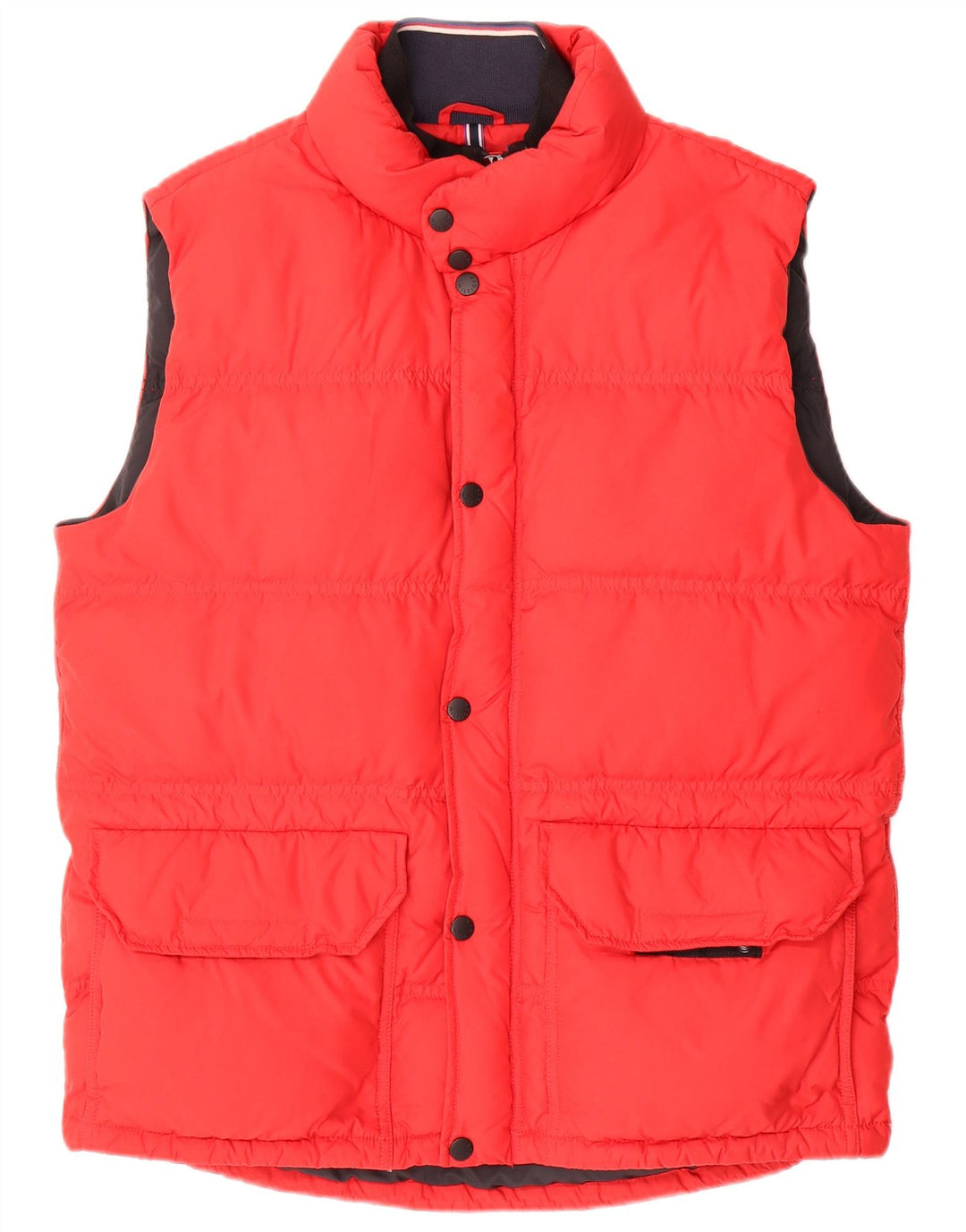 Tommy Hilfiger Herre Polstret Gilet UK 42 XL Rød Polyester