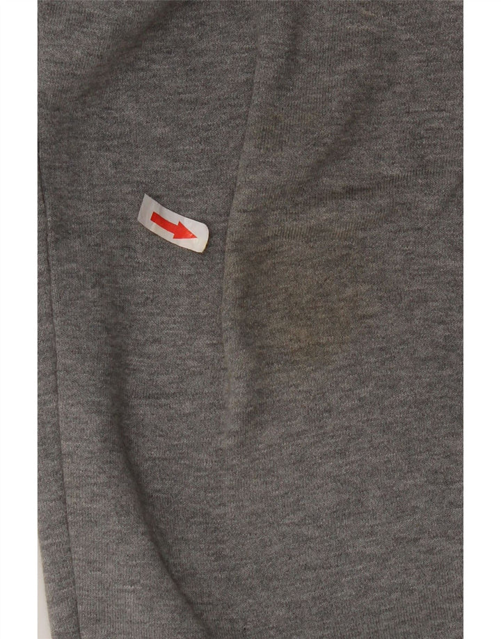 Jordan Mens Tracksuit Trousers Joggers Small  Grey Cotton