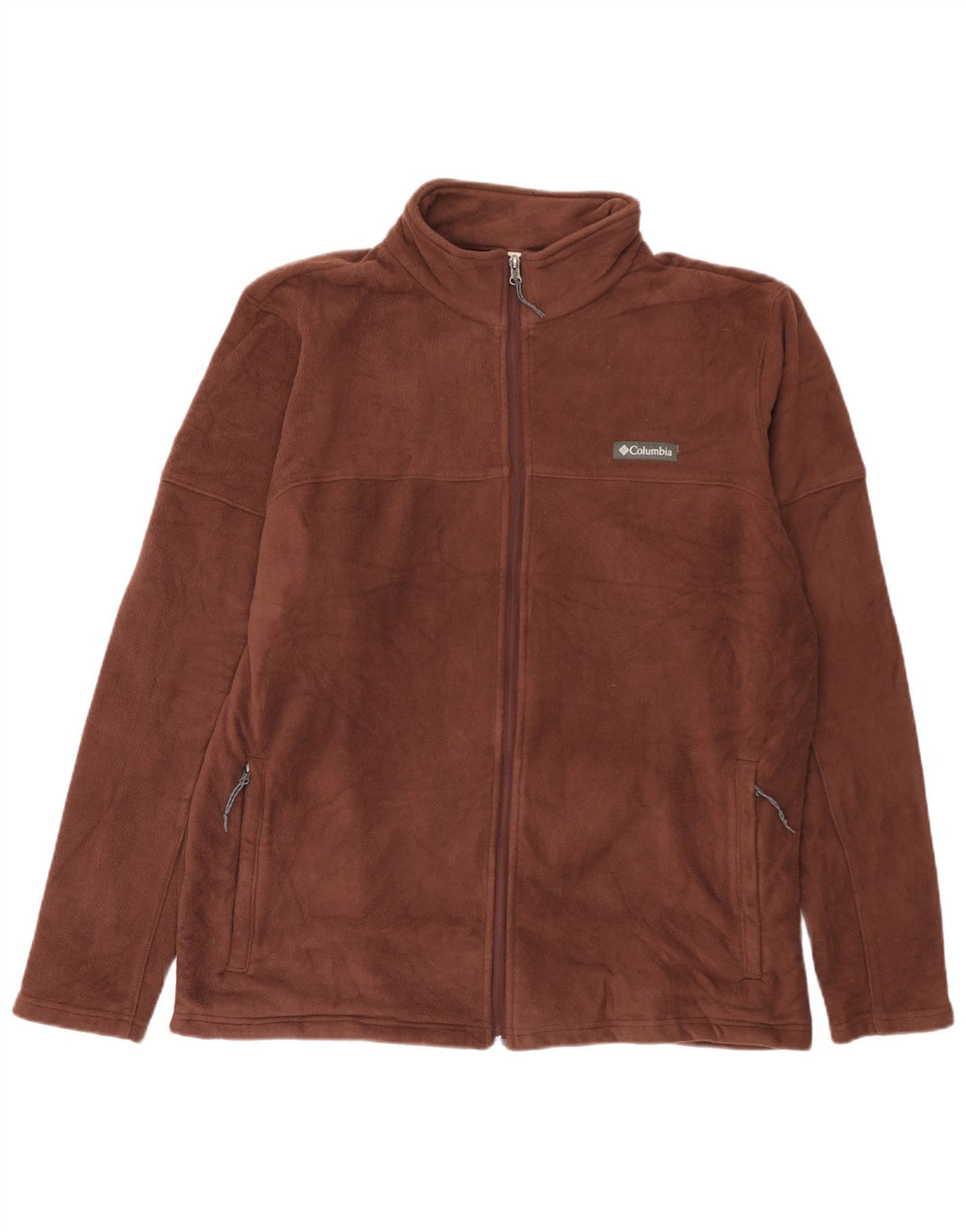 Columbia Herren Fleecejacke UK 42 XL Braun Polyester