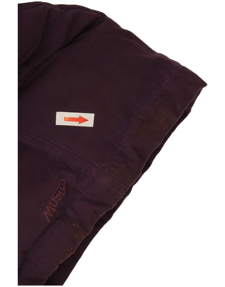 Musto Damen Wattierter Mantel UK 14 Mittellila Polyester