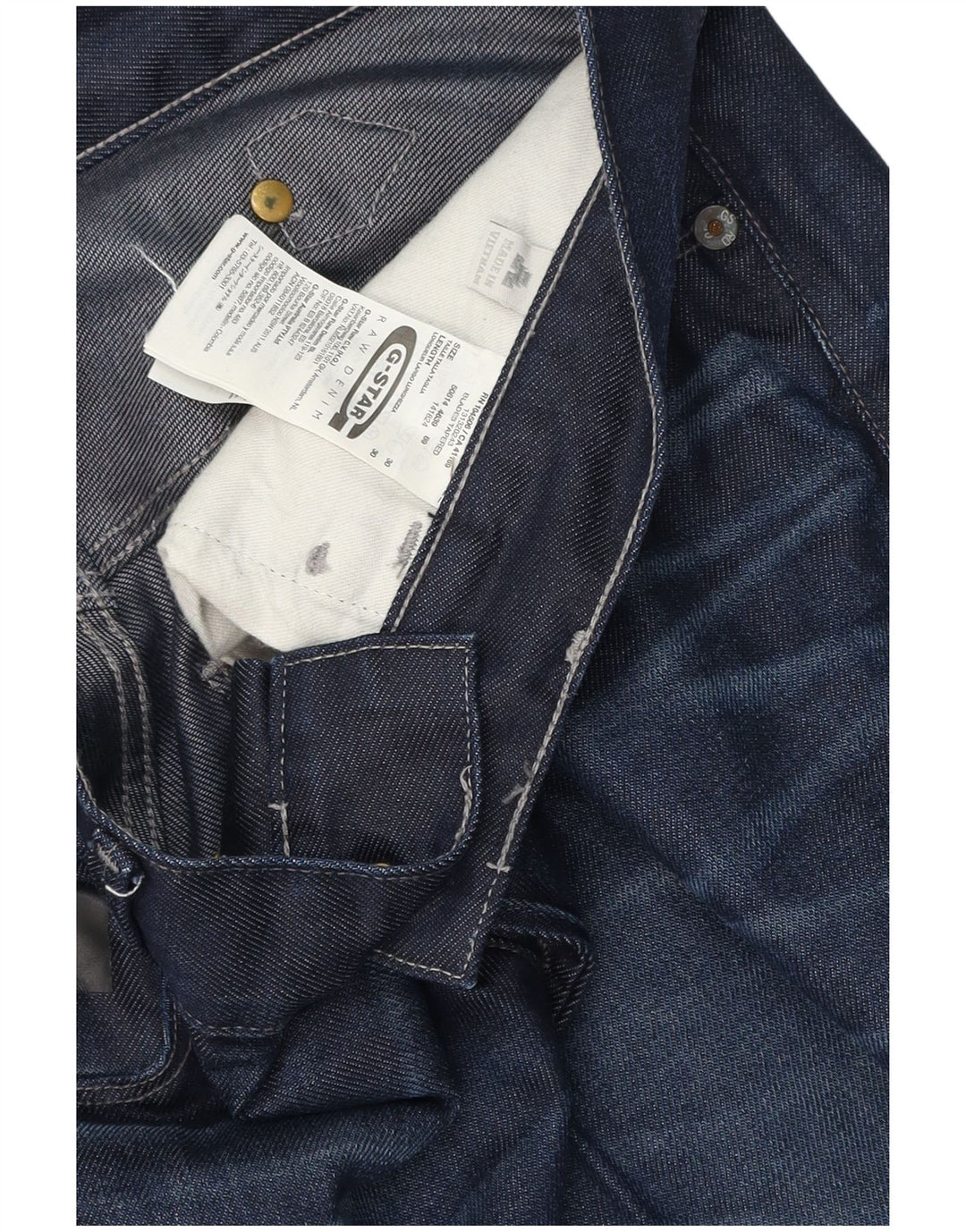 G-Star Mens Denim Shorts W30 Medium Blue Cotton
