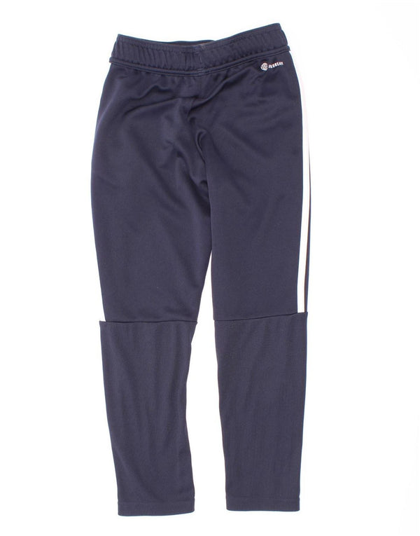 Pantalon de survêtement Adidas Garçon Aeroready 7-8 ans Bleu Marine Polyester