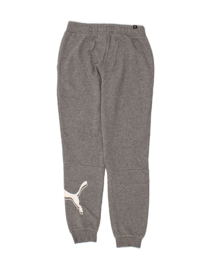 PUMA Mens Graphic Tracksuit Trousers Joggers Small Grey Vintage Puma and Second-Hand Puma from Messina Hembry 