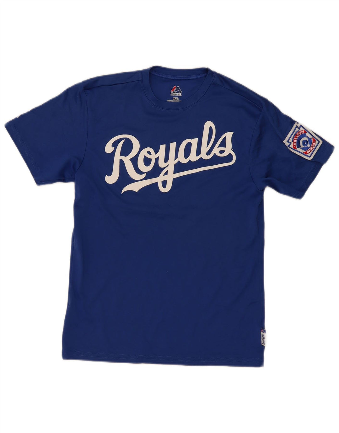 Majestic Boys Grafisk T-Shirt Top 13-14 År Stor Blå Polyester