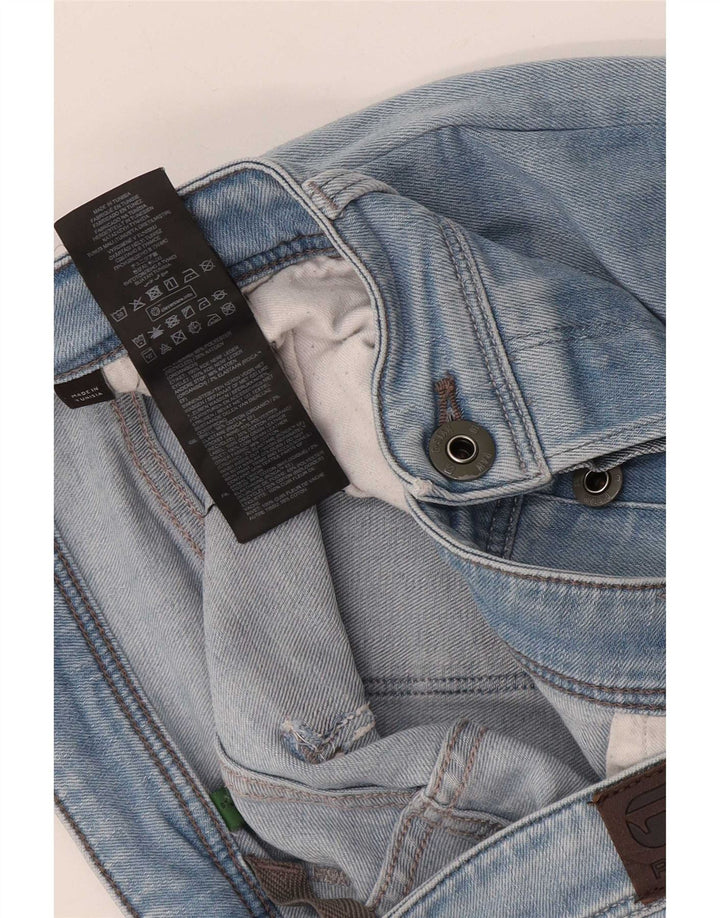 G-Star Mens Slim Jeans W36 L32 Blue Cotton