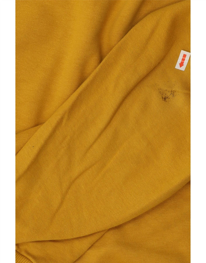 Zara Mens Sweatshirt Jumper 2XL Yellow Cotton