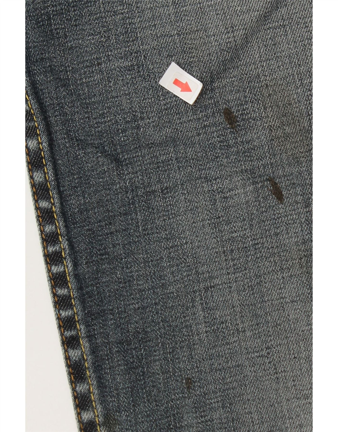 Levi's Mens 504 Straight Jeans W30 L31 Navy Blue