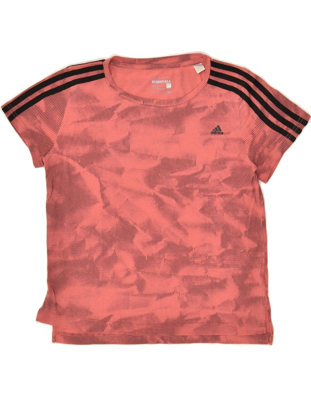 ADIDAS Womens T-Shirt Top UK 6 XS Pink | Vintage Adidas | Thrift | Second-Hand Adidas | Used Clothing | Messina Hembry 