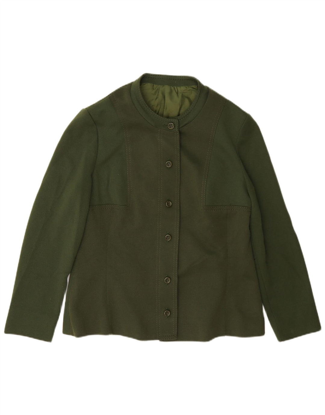 Vintage Γυναικείο Bomber Jacket UK 14 Medium Green