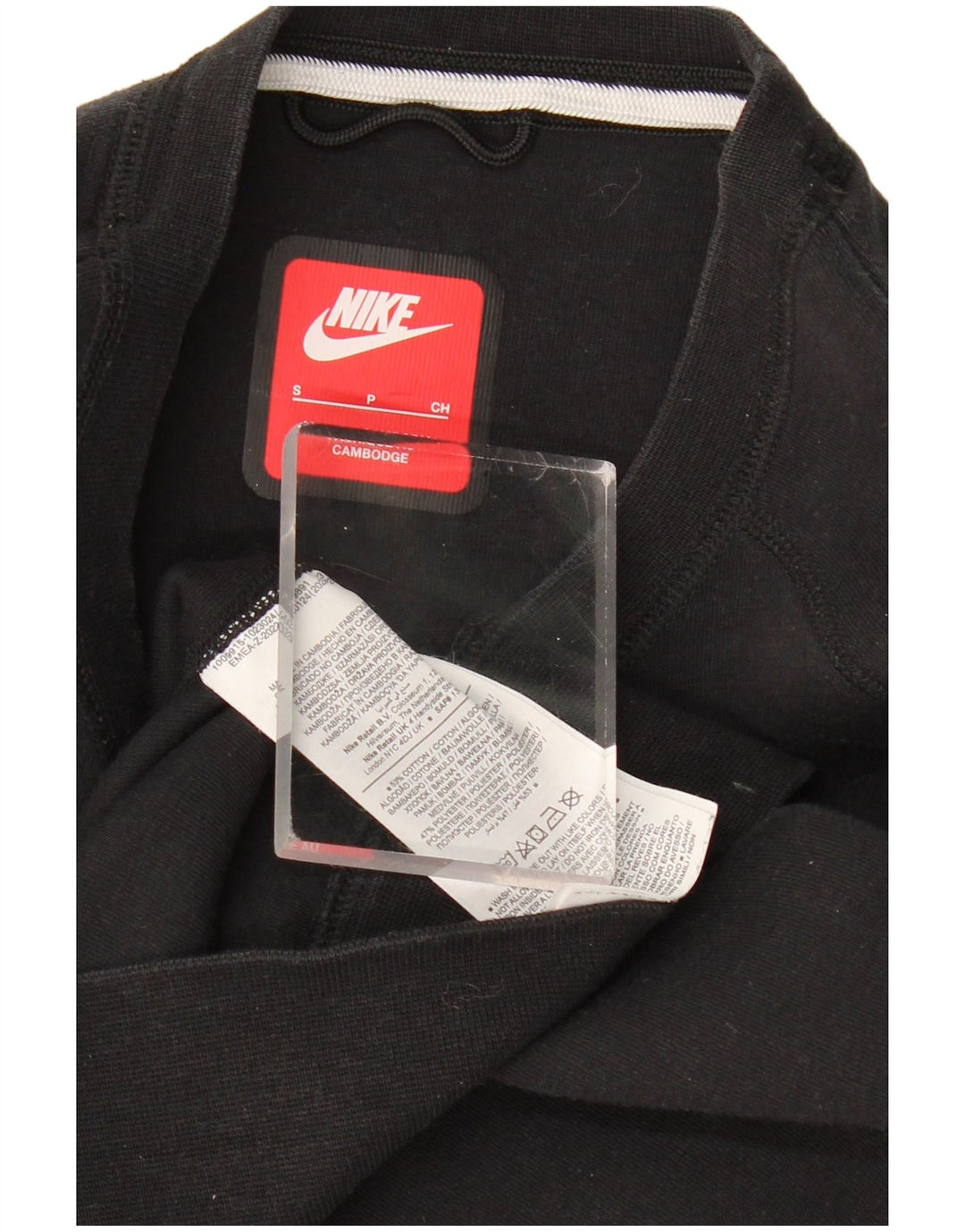 Ανδρικό φούτερ Nike Jumper Μικρό μαύρο βαμβακερό