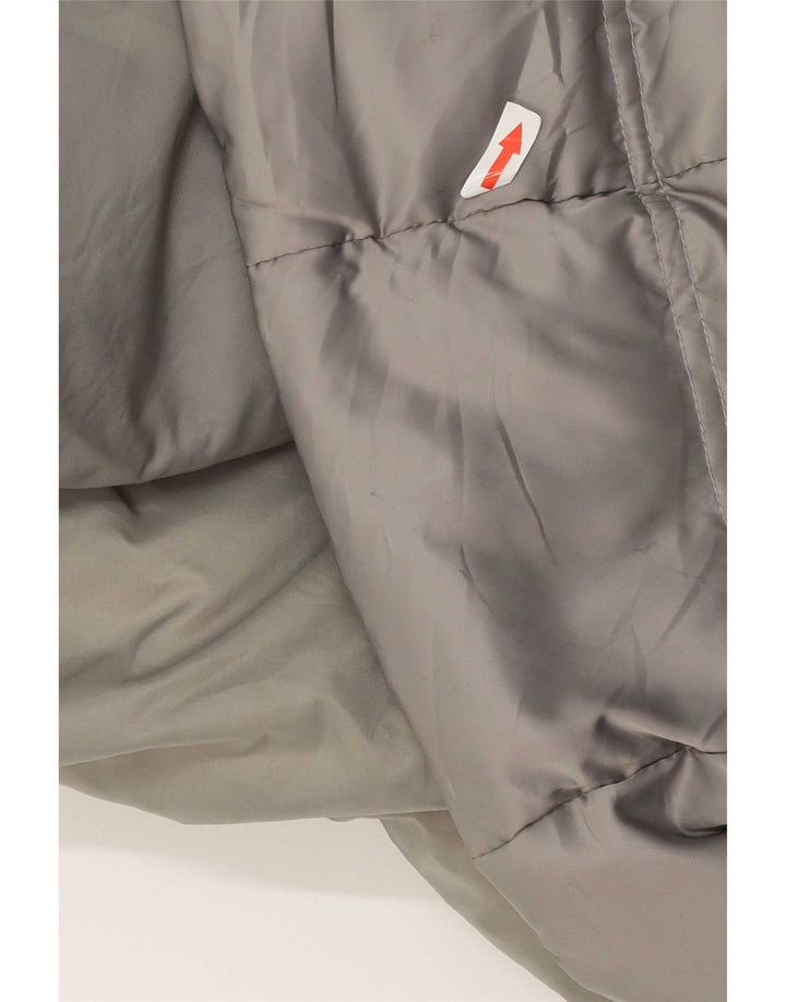 Champion Womens Hooded Duffle Padded Coat UK 20 2XL Grey Polyester
