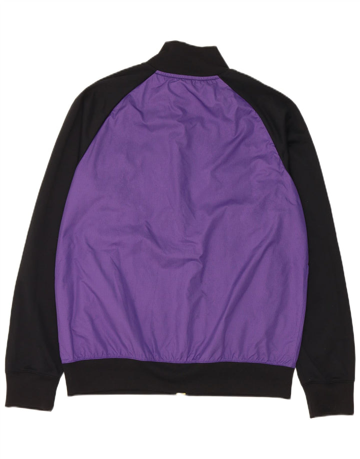 Nike Mens Tracksuit Top Jacket Medium Purple Colourblock