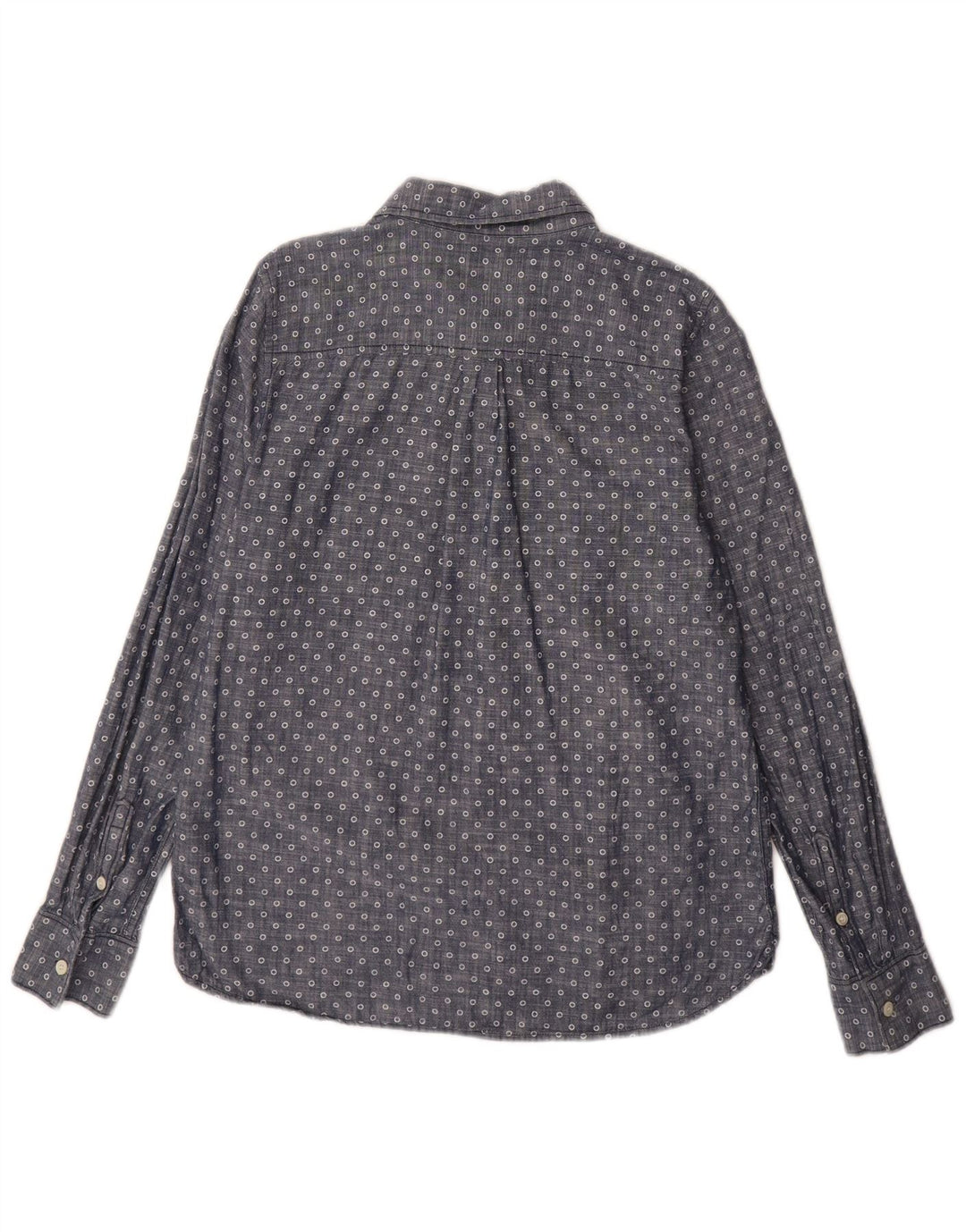 J. CREW Camisa tipo jersey para mujer US 6, tamaño mediano, azul manchado