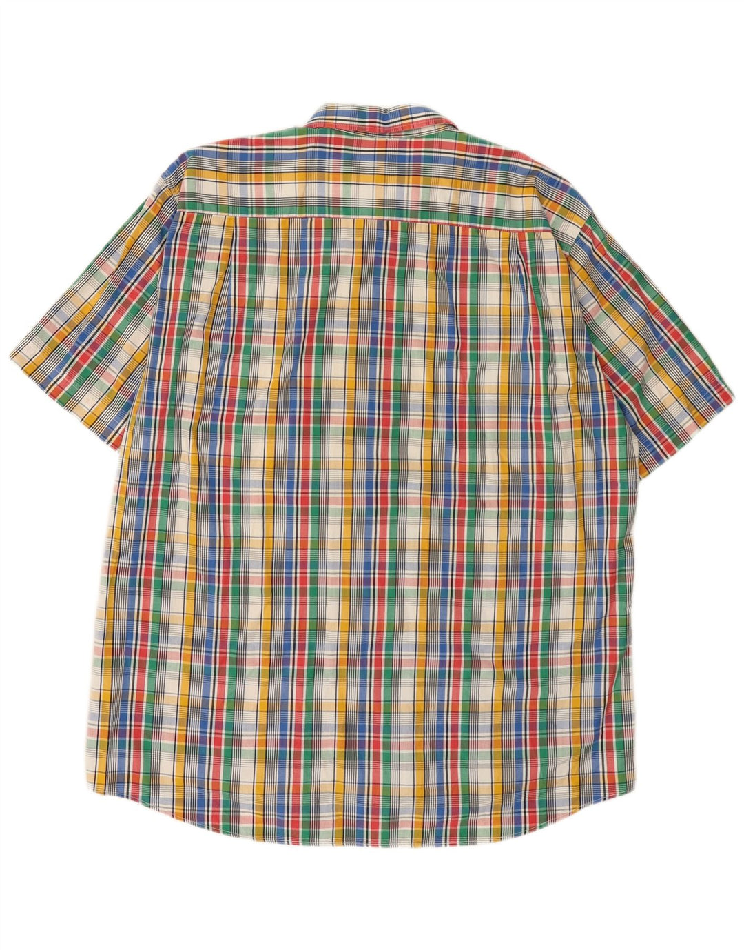 Levi's Mens Short Sleeve Shirt XL Multicoloured Check Cotton