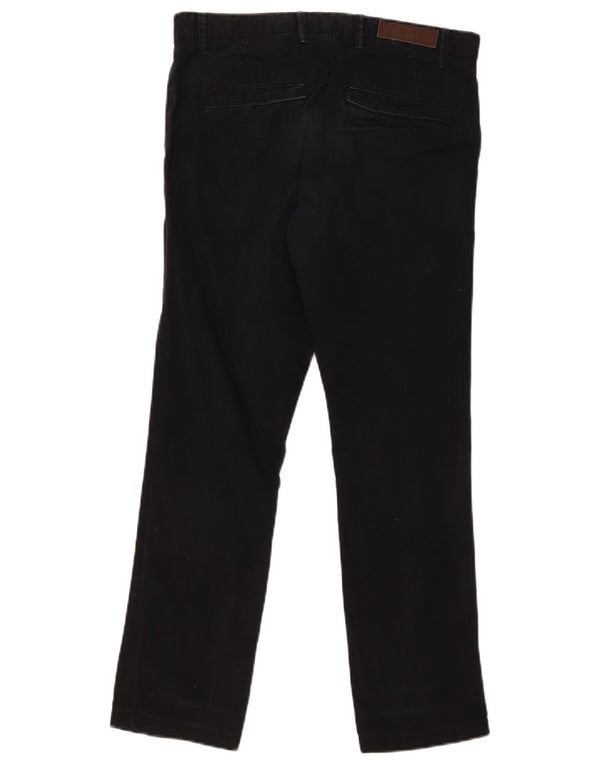 Zara Ανδρικό ίσιο παντελόνι Chino EU 38 Small W30 L29 Μαύρο