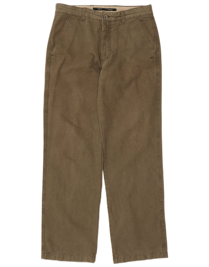 Dockers Mens Regular Fit Chino Trousers W32 L32 Khaki