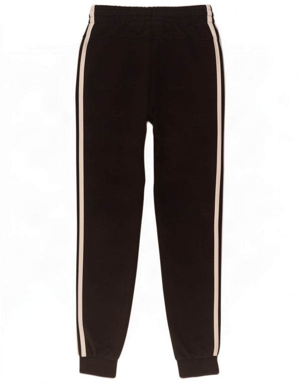 Adidas Pantalon de survêtement pour femme Joggers UK 6 XS Noir Coton