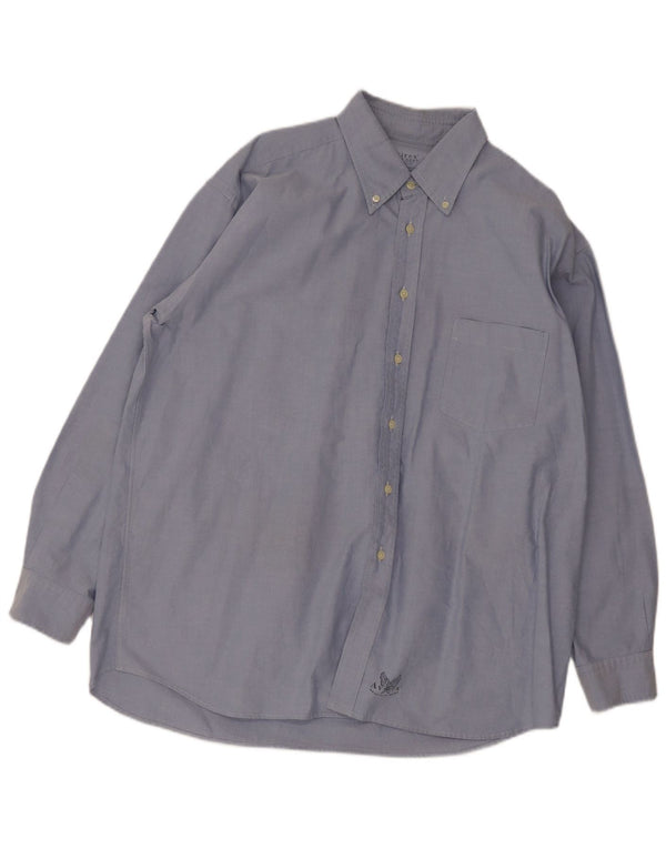 Avirex Mens Shirt 2XL Blue Cotton