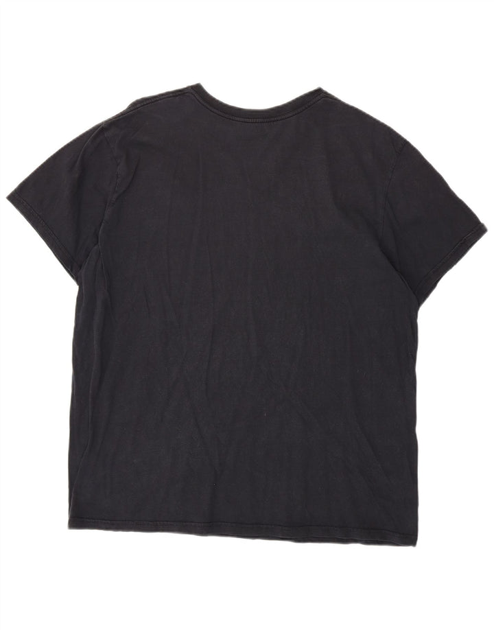 Calvin Klein Mens T-Shirt Top Large Black Cotton