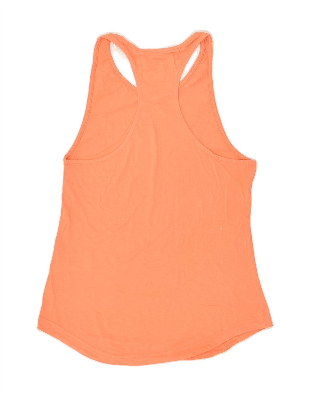 ADIDAS Womens Graphic Vest Top UK 6 XS Orange Cotton | Vintage Adidas | Thrift | Second-Hand Adidas | Used Clothing | Messina Hembry 