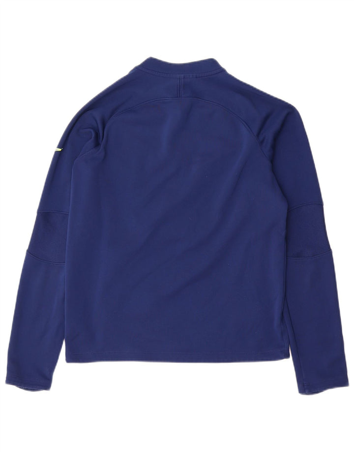Nike drenge Therma-Fit sweater træningsdragt top 12-13 år stor marineblå