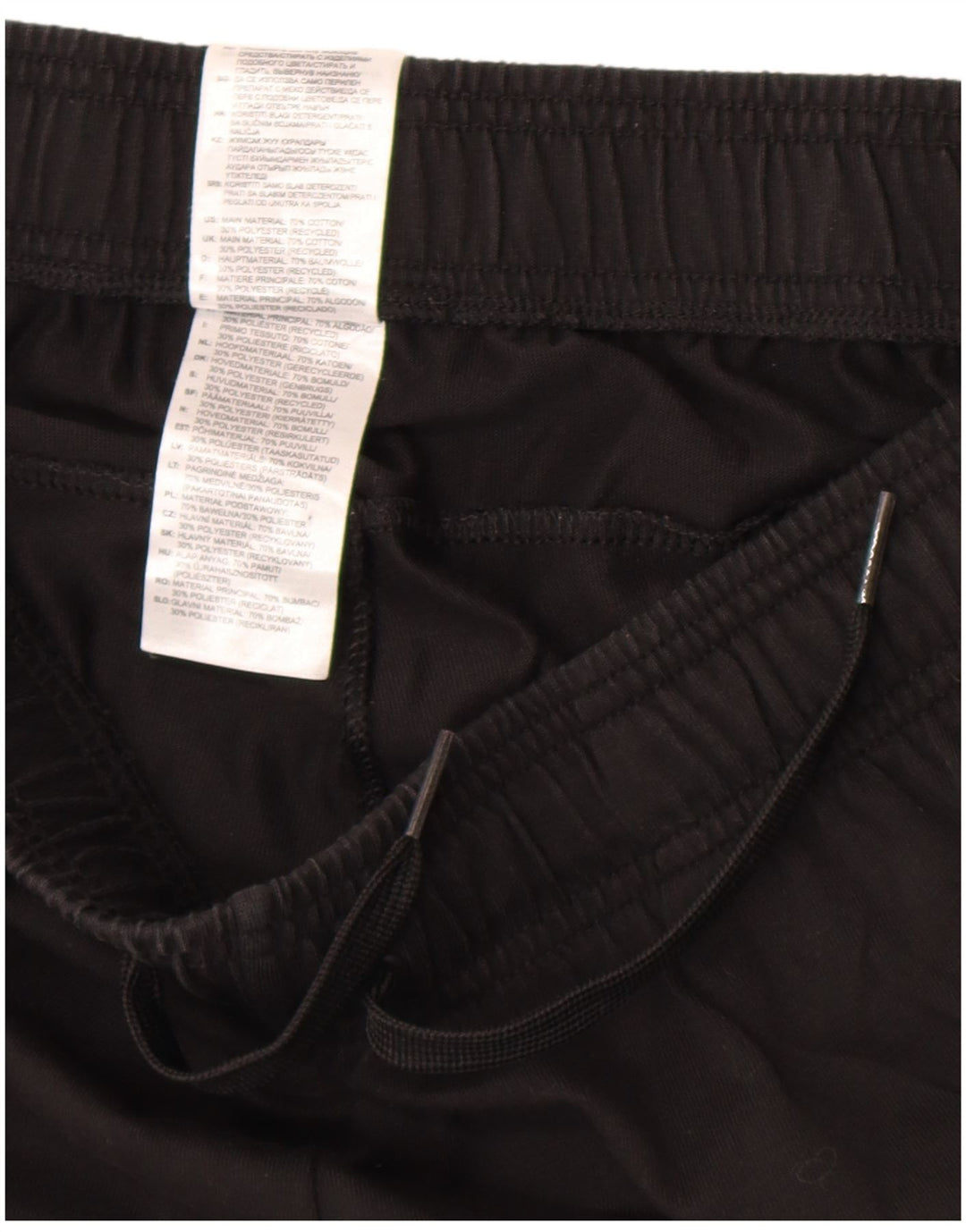 Adidas Mens Tracksuit Trousers XL Black Cotton