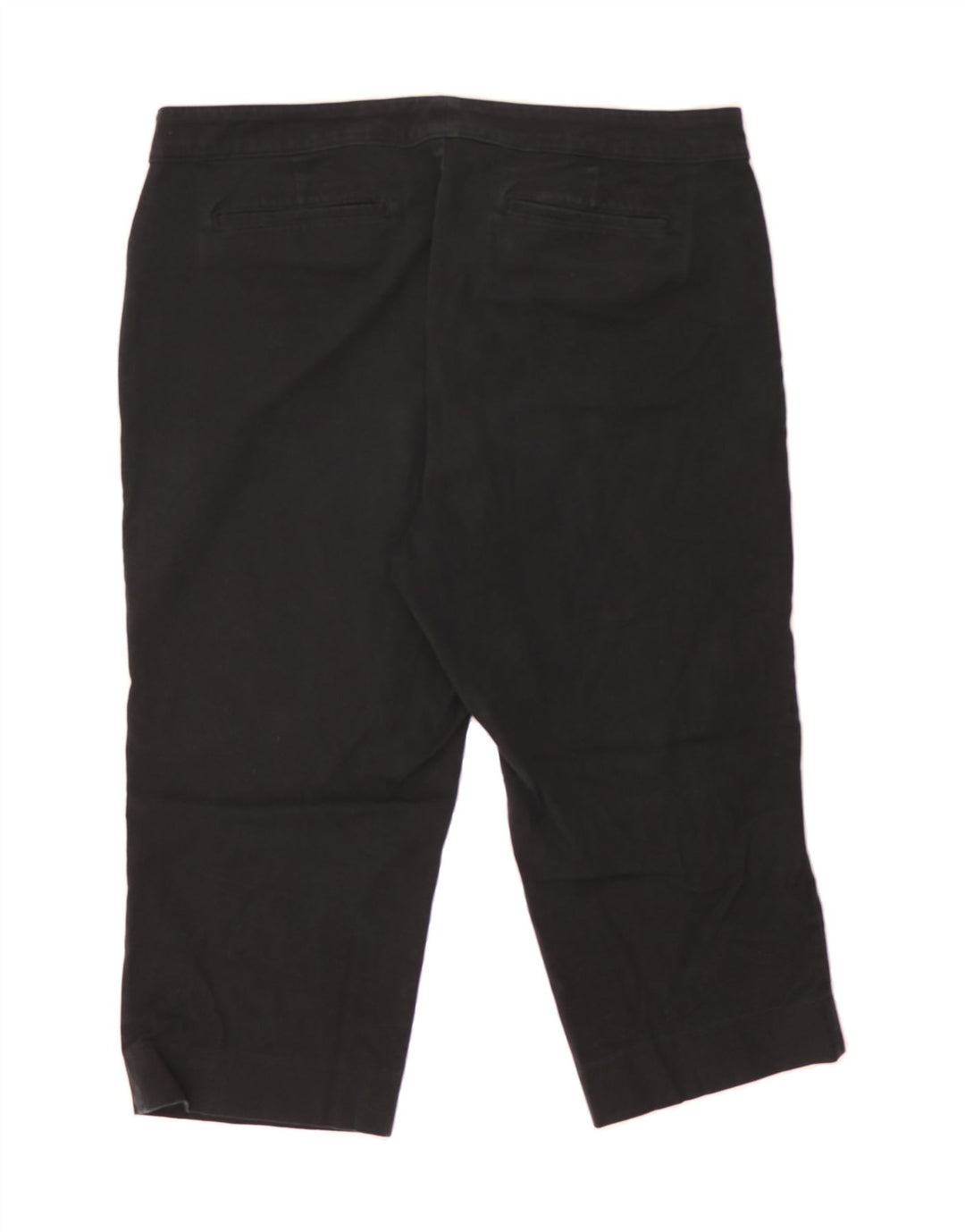 CHAPS Womens Capri Jeans US 16 2XL W34 L20 Black Cotton Vintage Chaps and Second-Hand Chaps from Messina Hembry 