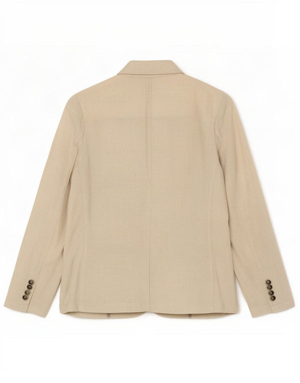 Jaqueta blazer Zara Boys com 2 botões 13-14 anos bege