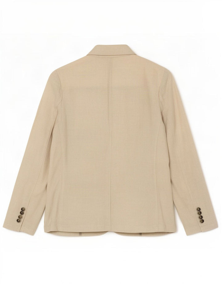 Jaqueta blazer Zara Boys com 2 botões 13-14 anos bege