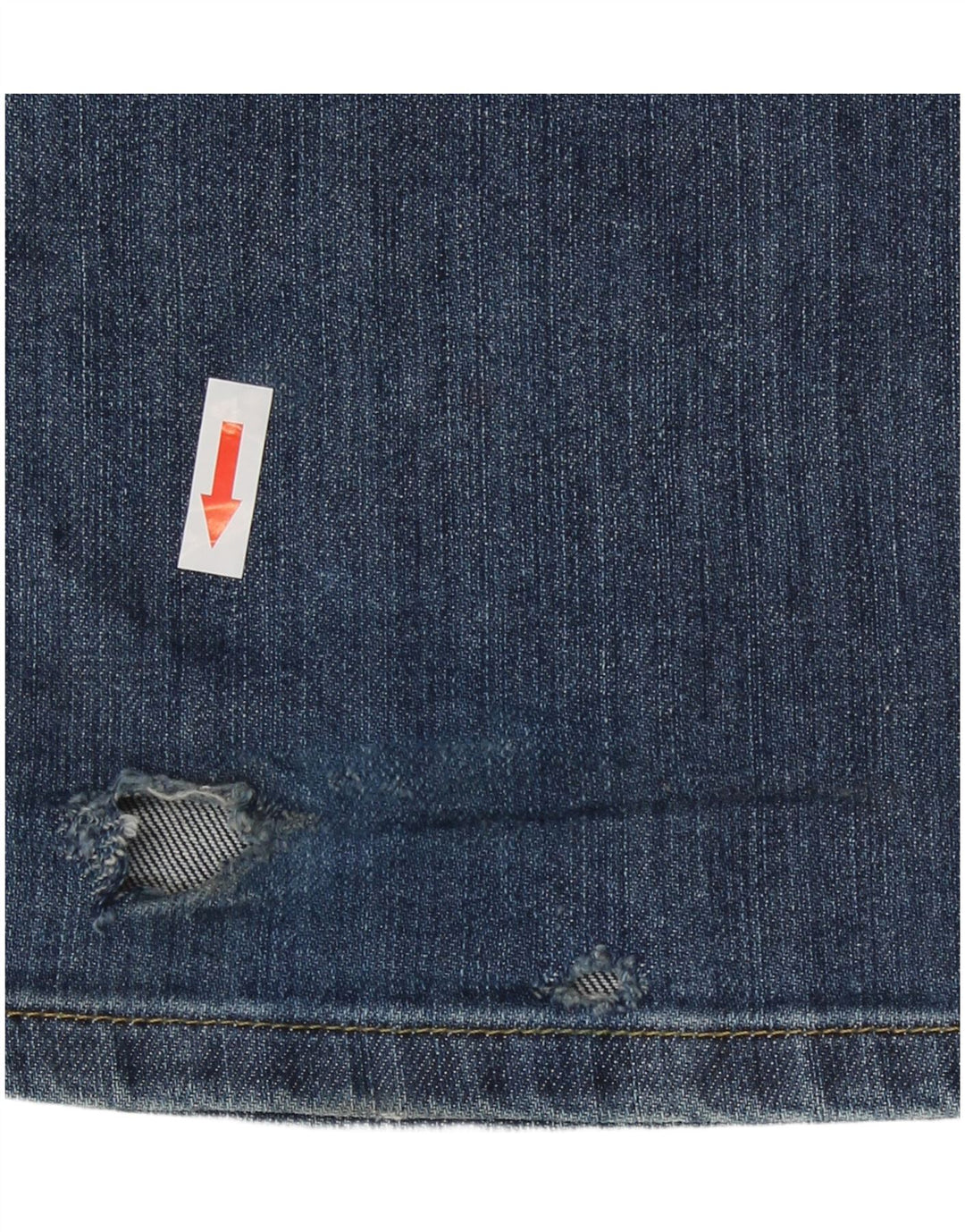 Lee Womens Cade   Low Waist Bootcut Jeans W31 L33 Blue Cotton