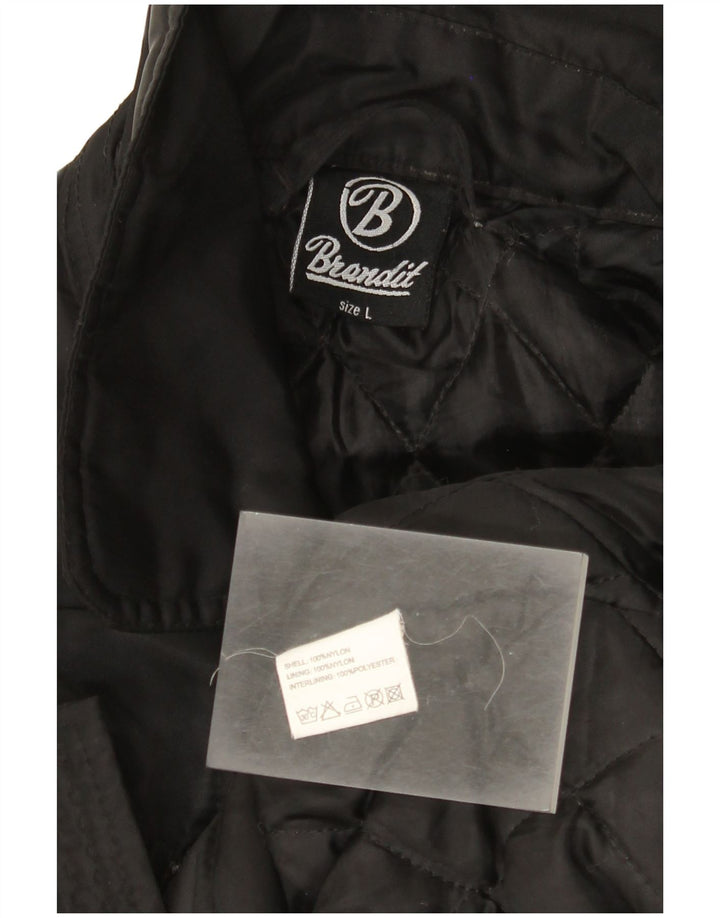 Giubbotto bomber da uomo Brandit UK 40 grande nylon nero